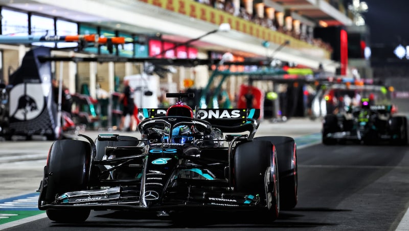 Beim Grand Prix in Katar stöhnten die Formel-1-Piloten wegen der heißen Temperaturen. (Bild: GEPA pictures)