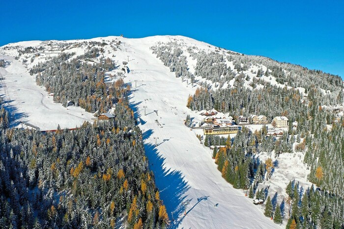 Der Katschberg hat bereits eine weiße Schneedecke