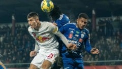 Red Bull Salzburg setzte sich bei Bundesliga-Konkurrent TSV Hartberg im Elfmeterschießen durch! (Bild: GEPA)