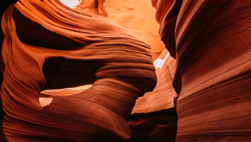 Wunderschön: das Farbenspiel im Antelope Canyon. (Bild: schwede-photodesign - stock.adobe.com)