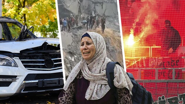 Generell ist die Menschheit wütender als früher. (Bild: AFP, Picturedesk, Hronek, AF, Krone KREATIV)