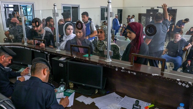 Der Grenzübergang Rafah zwischen dem Gazastreifen und Ägypten (Bild: AFP)