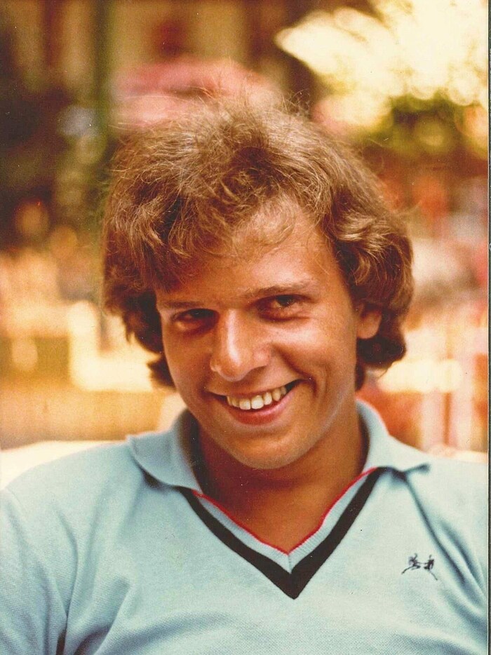 Der junge Maturant vor 40 Jahren hatte eigentlich keinen Grund zum Lachen.