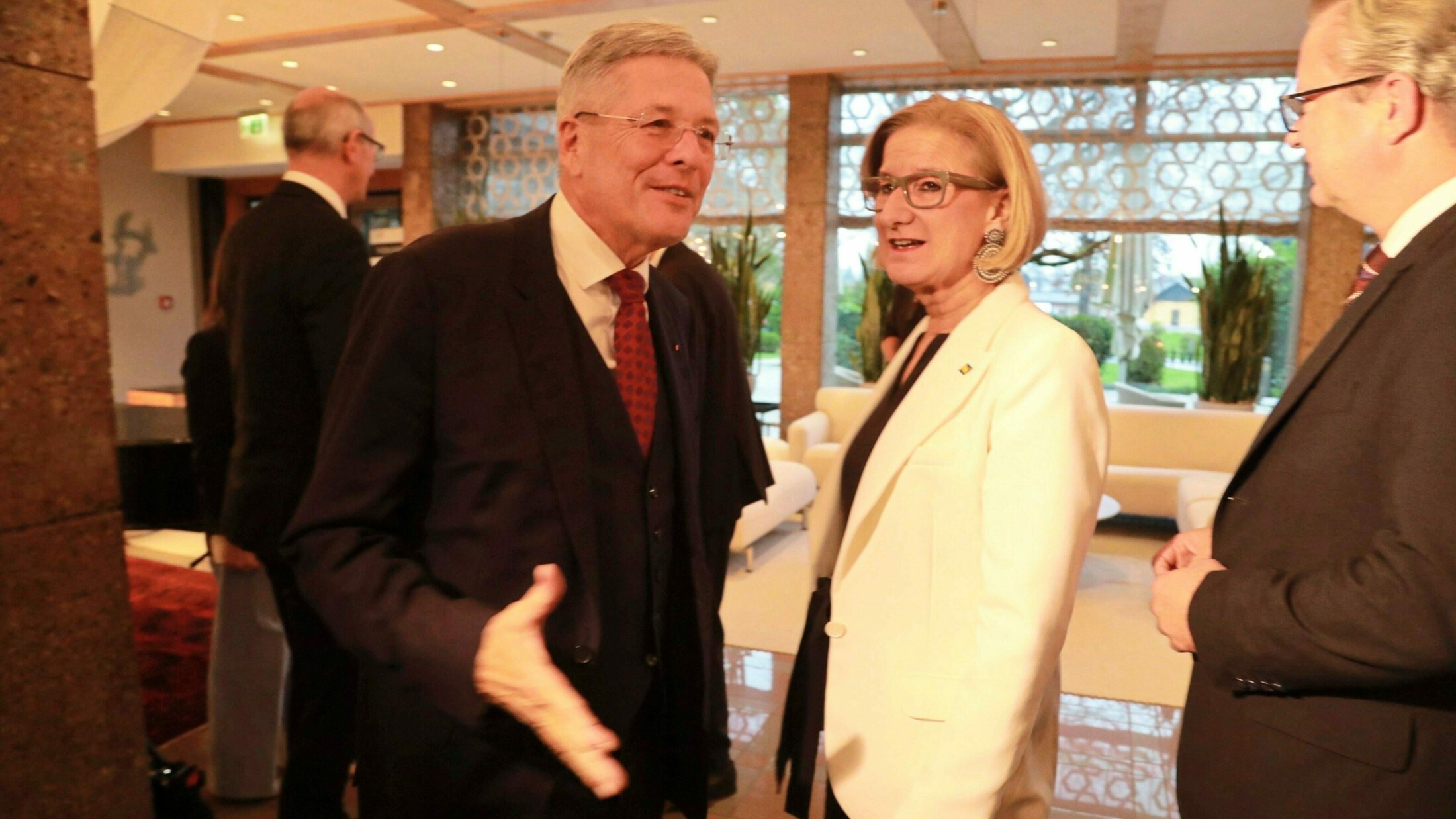 Die Landeshauptleute-Konferenz findet im Warmbader Hof in Villach statt.