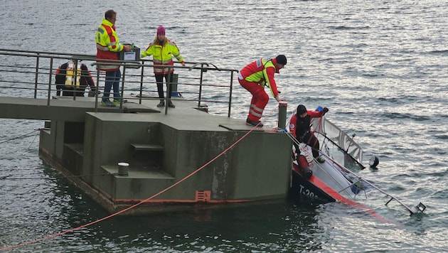 Der gesamte Bergeeinsatz dauerte vier Stunden. (Bild: zoom.tirol)