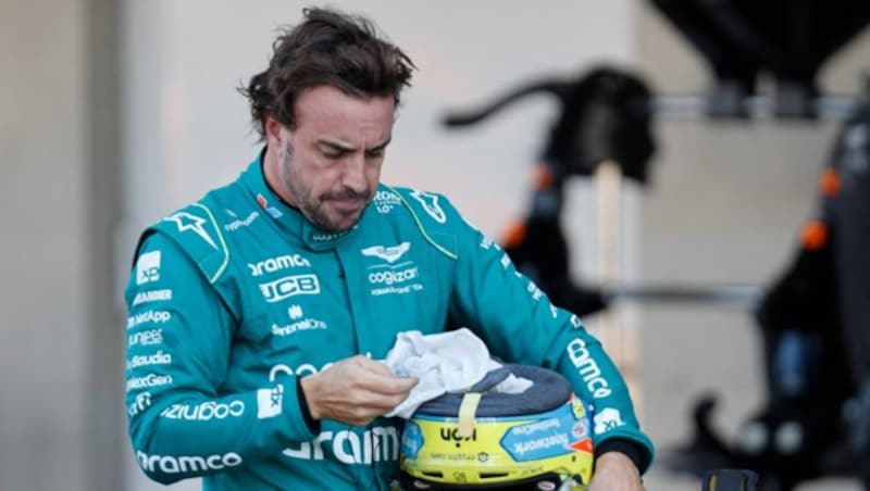 Fernando Alonso hat noch nicht genug vom Rennfahren. (Bild: APA/AFP/POOL/ANDRES STAPFF)