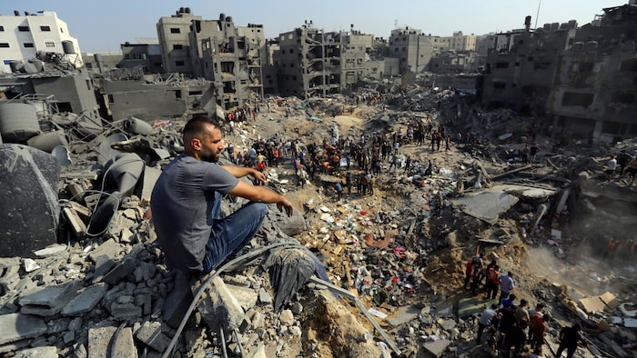 Menschen im Gazastreifen