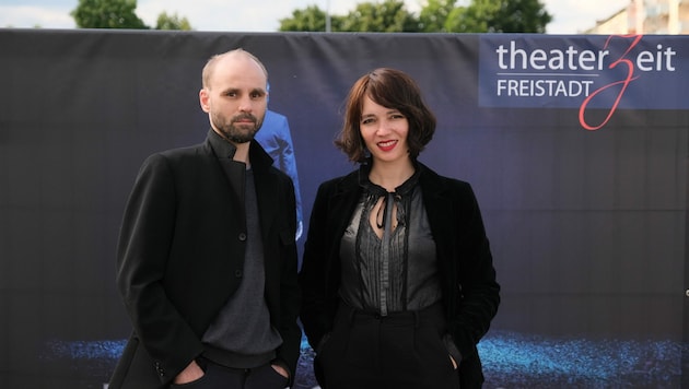 Ulf Dückelmann und Susanna Bihari - die Macher der theater:zeit Freistadt (Bild: Dieter Schlepphorst)