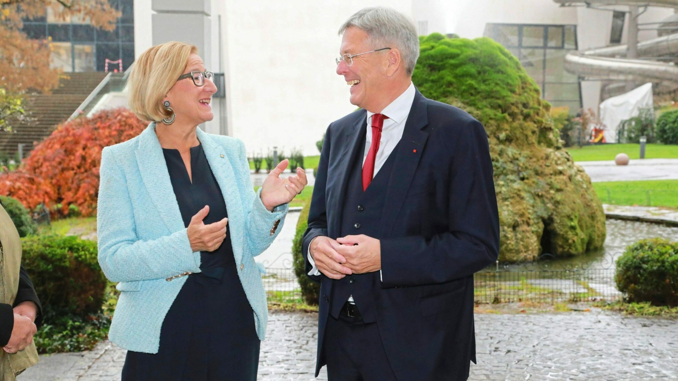 Johanna Mikl-Leitner, Landeshauptfrau von Niederösterreich, und Peter Kaiser, Landeshauptmann ...