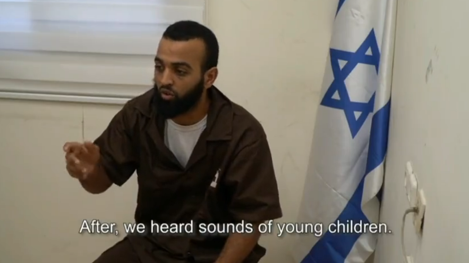 Abu Rusha erzählt im Verhör, wie er und weitere Hamas-Terroristen beim Anschlag am 7. Oktober auch auf Kinder feuerte. (Bild: twitter.com/IDF)