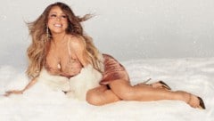 Mariah Carey posierte unter anderem in roten Dessous für Victoria‘s Secret vor der Kamera. (Bild: Victoria‘s Secret/Ethan James Green)