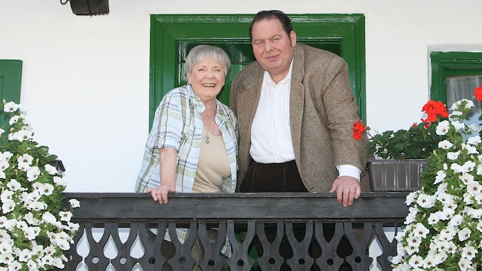 Ottfried Fischer mit Ruth Drexel in „Der Bulle von Tölz“
