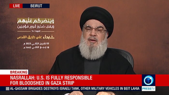 The killed Hezbollah leader Hassan Nasrallah