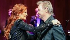 Zum Abschluss sangen Andrea Berg und Nik P. „Ein Stern“. Nicht das letzte Mal vor Salzburger Publikum: Berg kommt 2025 wieder mit eigener Tour in die Mozartstadt. (Bild: Scharinger Daniel)