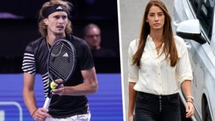 Seine Ex-Freundin Brenda Patea erstattete gegen Alexander Zverev (27) Strafanzeige. (Bild: GEPA, APA/AFP/Andrej ISAKOVIC)