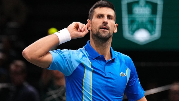 Novak Djokovic steht in Paris im Halbfinale.  (Bild: APA/AFP/Dimitar DILKOFF)