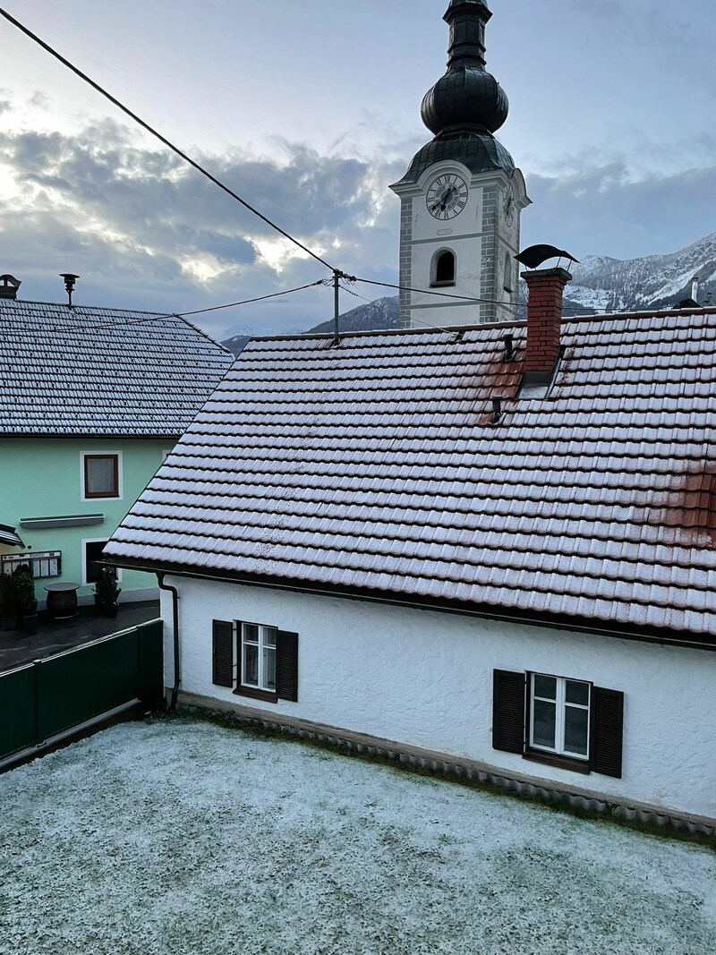 Auch in Villach schaute Frau Holle vorbei. (Bild: zvg)
