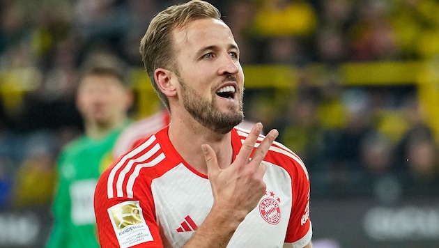 Harry Kane traf erneut dreimal. (Bild: AP)