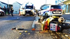 Ein 46-Jähriger wurde bei einem Auffahrunfall schwer verletzt.