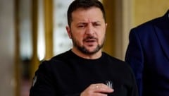 Der ukrainische Präsident Wolodymyr Selenskyj (Bild: AP)