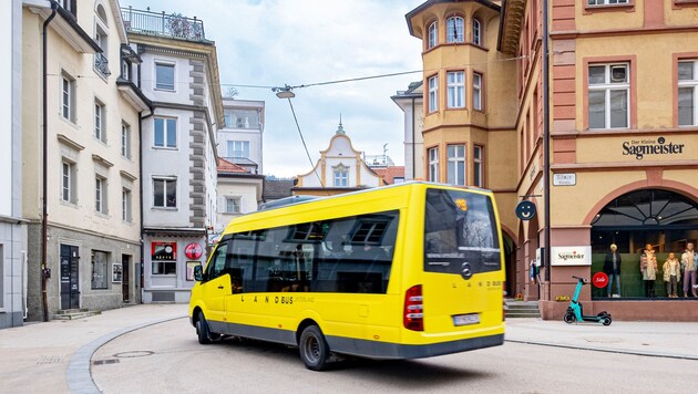 Die Landbuslinie 119 wird künftig auch in der Oberstadt Halt machen. (Bild: Stadt Bregenz)