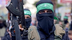 Hamas-Kämpfer in Gaza (Bild: AFP)
