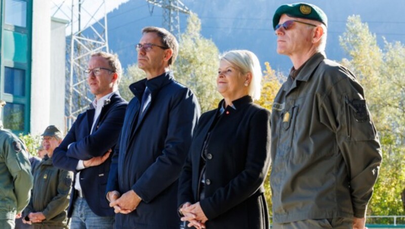 Verteidigungsministerin auf Ländle-Visite (Bild: Land Vorarlberg / Bernd Hofmeister)