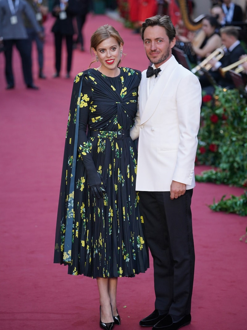 Prinzessin Beatrice und Edoardo Mapelli Mozzi (Bild: Yui Mok / PA / picturedesk.com)