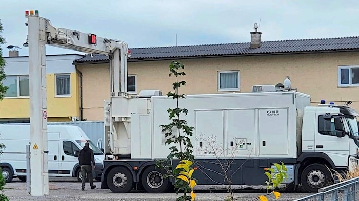 Das „Scanmobil“ des Zollamts Österreich hat die verdächtigen Fahrzeuge durchleuchtet.