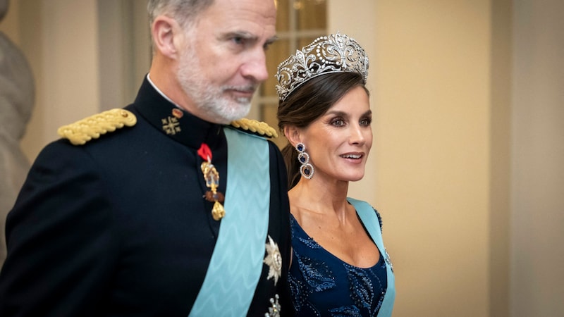 Könign Letizia und König Felipe sind seit 2004 glücklich verheiratet. (Bild: APA/AFP/Ritzau Scanpix/Mads Claus Rasmussen)