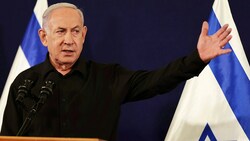 Premier Benjamin Netanyahu: „Wir haben gesehen, was passiert, wenn wir die Kontrolle im Gazastreifen nicht haben.“ (Bild: AP)