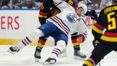 Nächster Ausrutscher für die Oilers ... (Bild: AP)