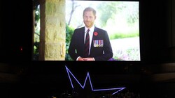 Prinz Harry meldete sich mit einem lustigen Video bei einer Benefizveranstaltung für Angehörige der Militärkräfte.  (Bild: APA/Getty Images via AFP/GETTY IMAGES/Mike Coppola)