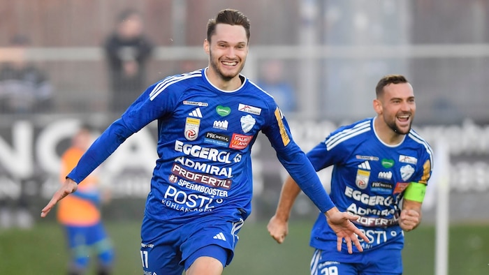 Max Entrup wurde von Hartberg einst aus der Regionalliga geholt. Mittlerweile ist der Stürmer ...