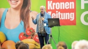 Wie Selbstheilung funktioniert, erfahren die Besucher am Sonntag auf der „Frisch & G‘sund“-Bühne der „Krone“ bei dem Vortrag von Prof. Rudolf Likar.     (Bild: Kärntner Messen/Zangerle)