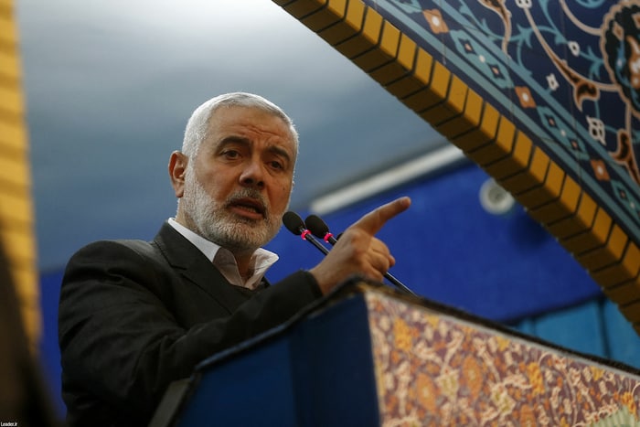Ismail Hanija bei einem Auftritt im Iran