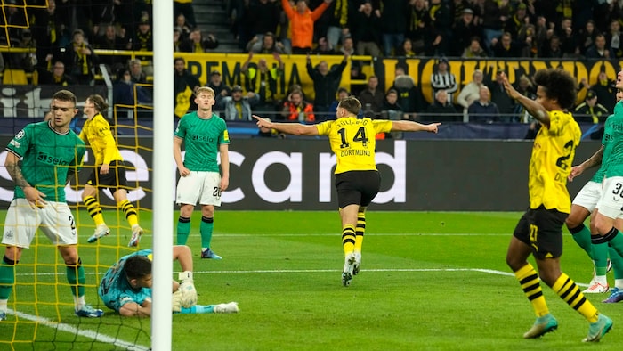 Niclas Füllkrug brachte den BVB in Führung.