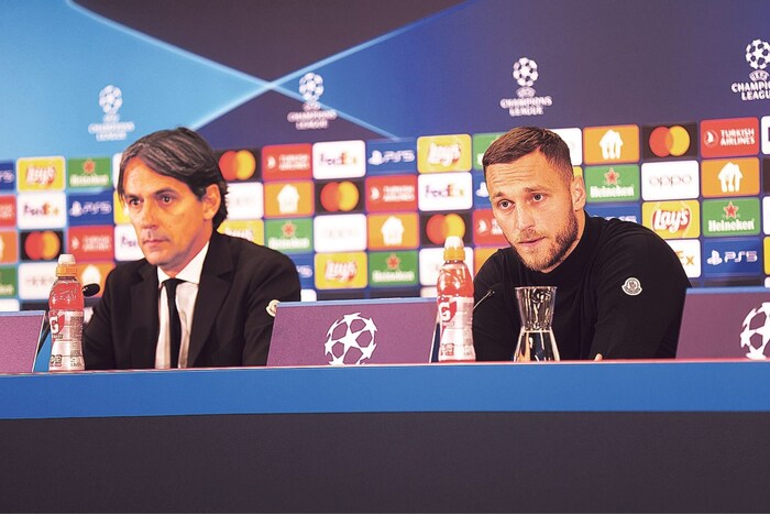 Marko Arnautovic und sein Trainer Simone Inzaghi