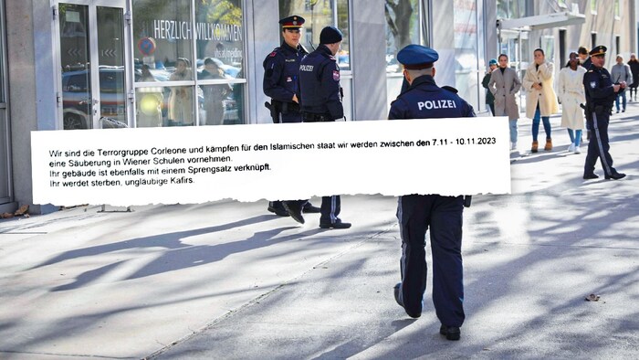 Bei einigen Behörden ging ein Drohbrief ein.