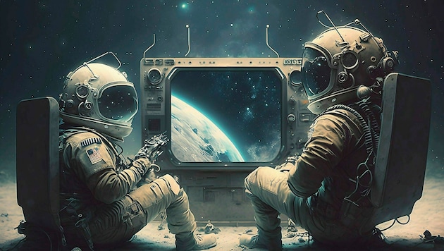 Ob Astronauten der Nasa künftig ihr eigenes Video-Angebot auf dem Mond sehen können bleibt derweil noch offen. (Bild: Insanian Bous - stock.adobe.com)