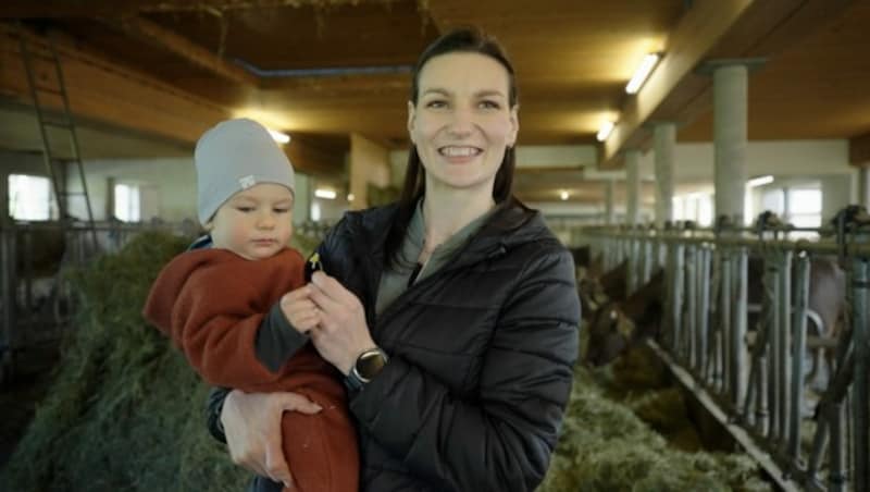 Das Leben am Bauernhof sei gesund für unsere Kleinsten. (Bild: aks vorarlberg)