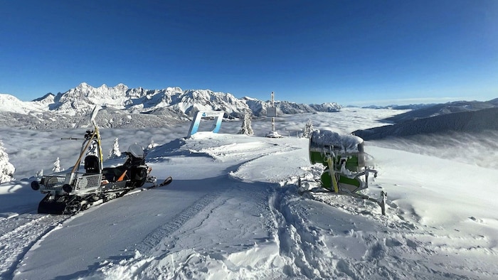 Auch auf der Reiteralm ereigneten sich Unfälle.