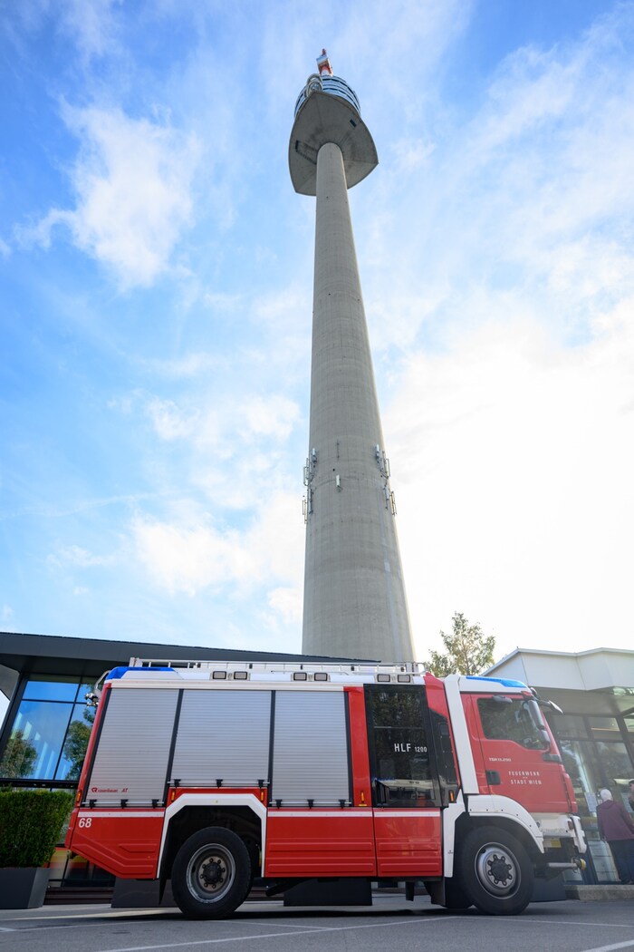 42.000 Besucher verzeichnet der Donauturm jährlich.