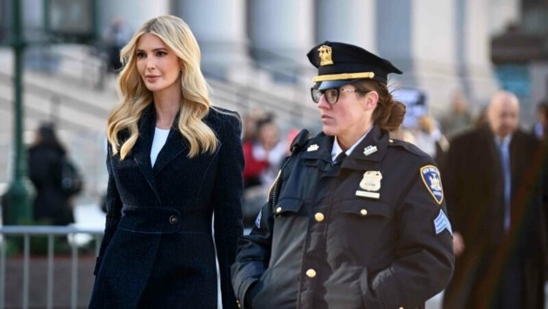 Ivanka Trump bei ihrem Gerichtstermin in New York (Bild: www.PPS.at)