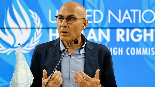 Der UNO-Hochkommissar für Menschenrechte, Volker Türk, hat davor gewarnt, dass Länder auf der ...