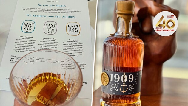 Von dem exklusiven Rum gibt es nur 57 Flaschen. (Bild: East Bay/Sylvia Kulterer)