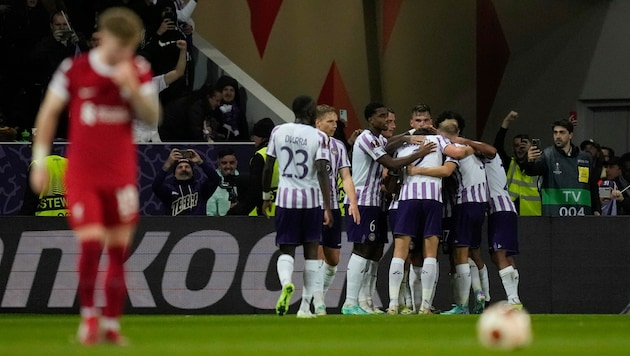 Der FC Toulouse gewann überraschend gegen den FC Liverpool mit 3:2. (Bild: Copyright 2023 The Associated Press. All rights reserved)