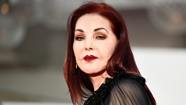 Not for the first time in our beautiful capital: Priscilla Presley (Bild: APA/AFP/GABRIEL BOUYS)