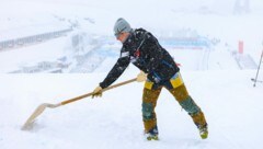 Schnee- und Windchaos in Zermatt (Bild: GEPA pictures)