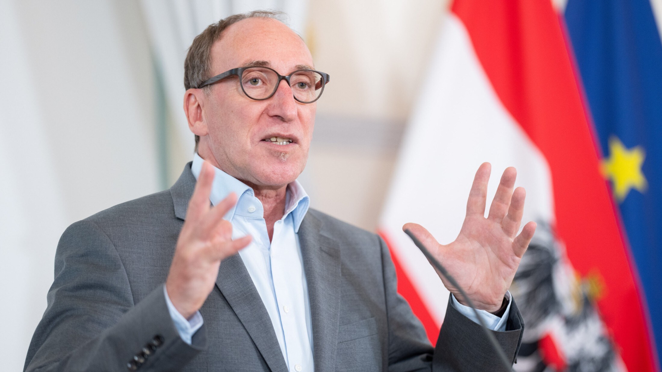 Johannes Rauch supports the EU project (Bild: APA/GEORG HOCHMUTH)